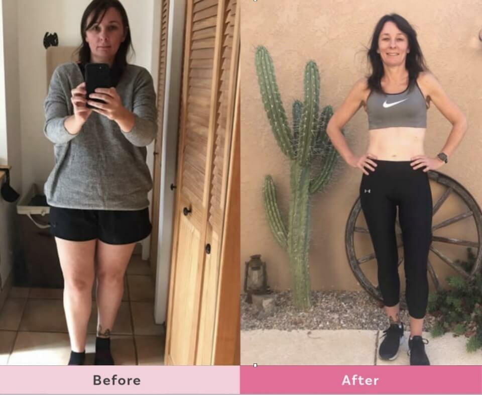 Christine-before-after-38lb-Healthy-Mommy-weight-loss