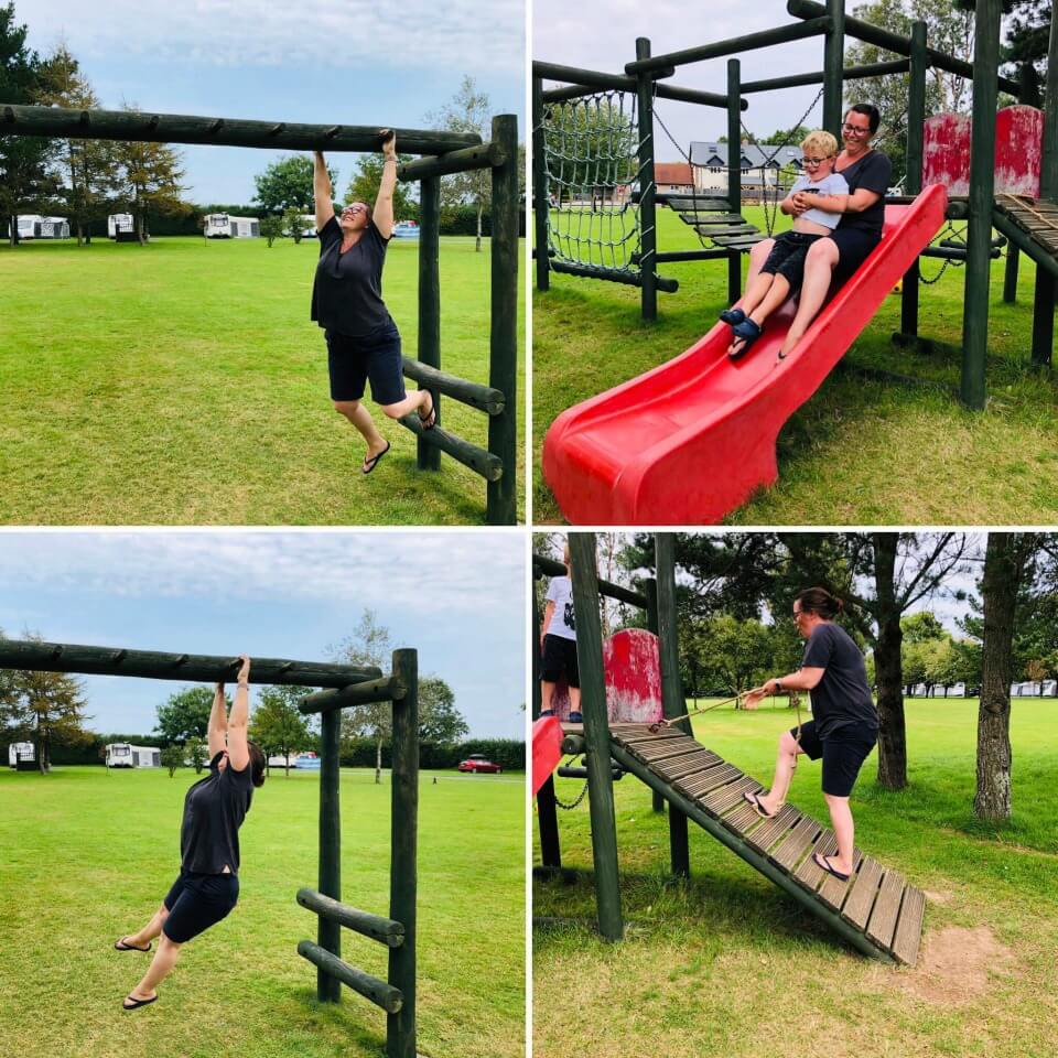 Elizabeth-Clare-Exercising-on-playground1